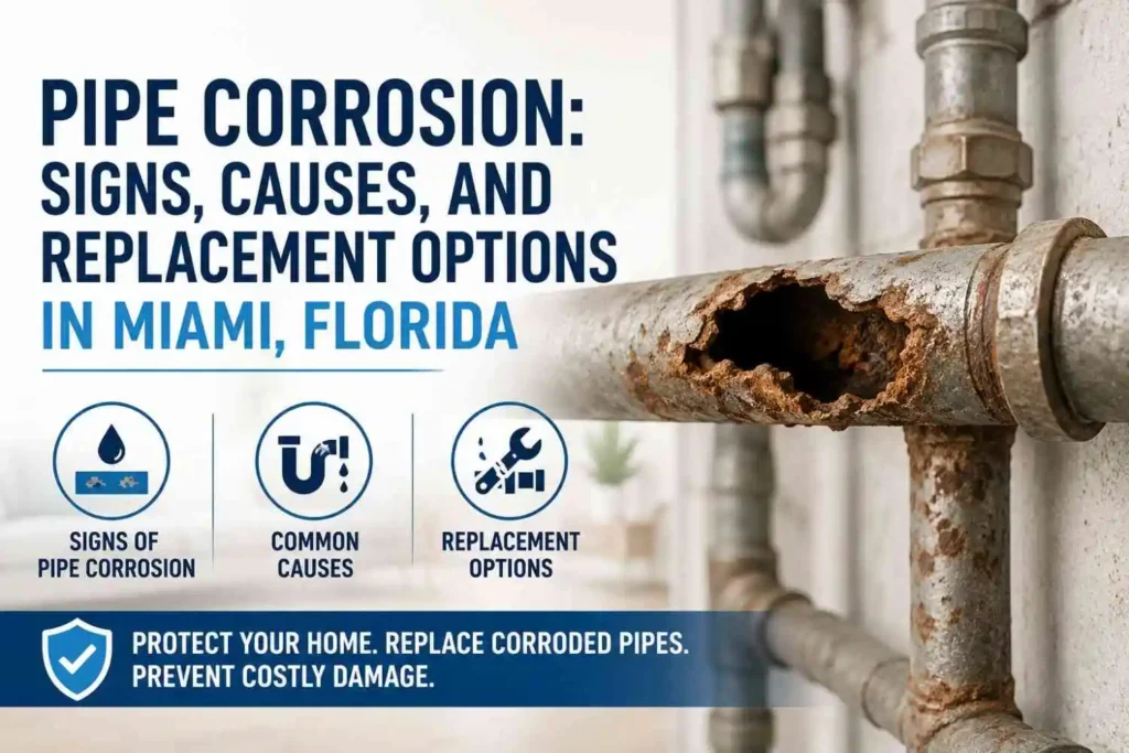 Pipe Corrosion: Signs, Causes, and Replacement Options in Miami, Florida