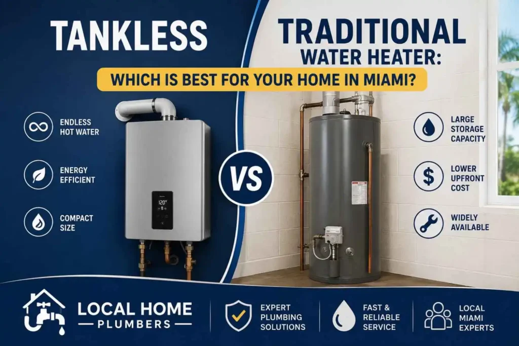 Tankless vs Traditional Water Heater