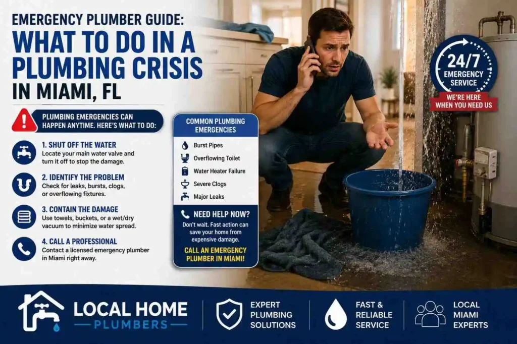 What to Do in a Plumbing Crisis in Miami